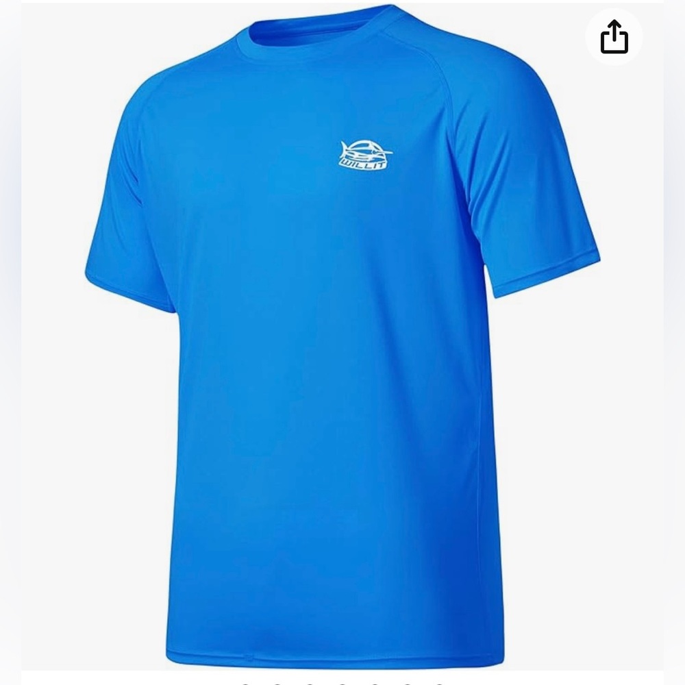 UPF 50+ Sun Protection Shirt Rashguard Swim Shirt Short Sleeve SPF Quick Dry